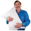 Oreiller de lit classique (standard moyen) 4