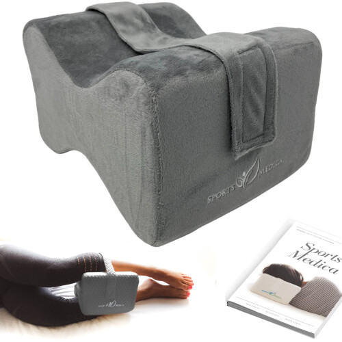 Doctor Developed Knee Pillow for Side Sleepers  Memory Foam Leg Side