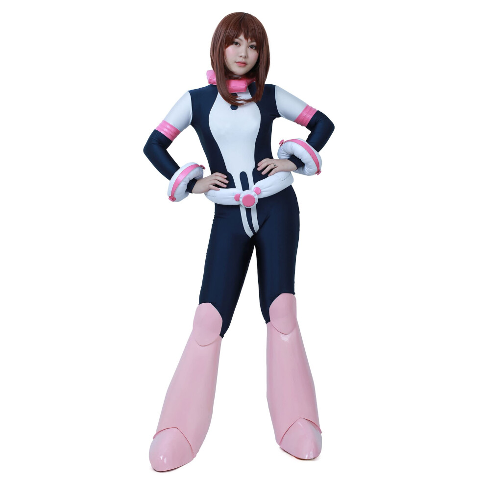 Costume de cosplay de h   ros d'anime pour femme de miccostumes avec pi   ce de taille et tour de cou (S)