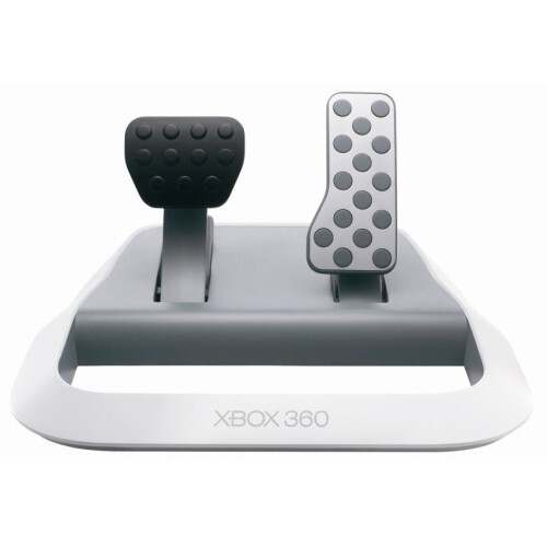 Refurbished Microsoft Xbox 360 Wireless Racing Wheel With Force Feedback Pedals 2