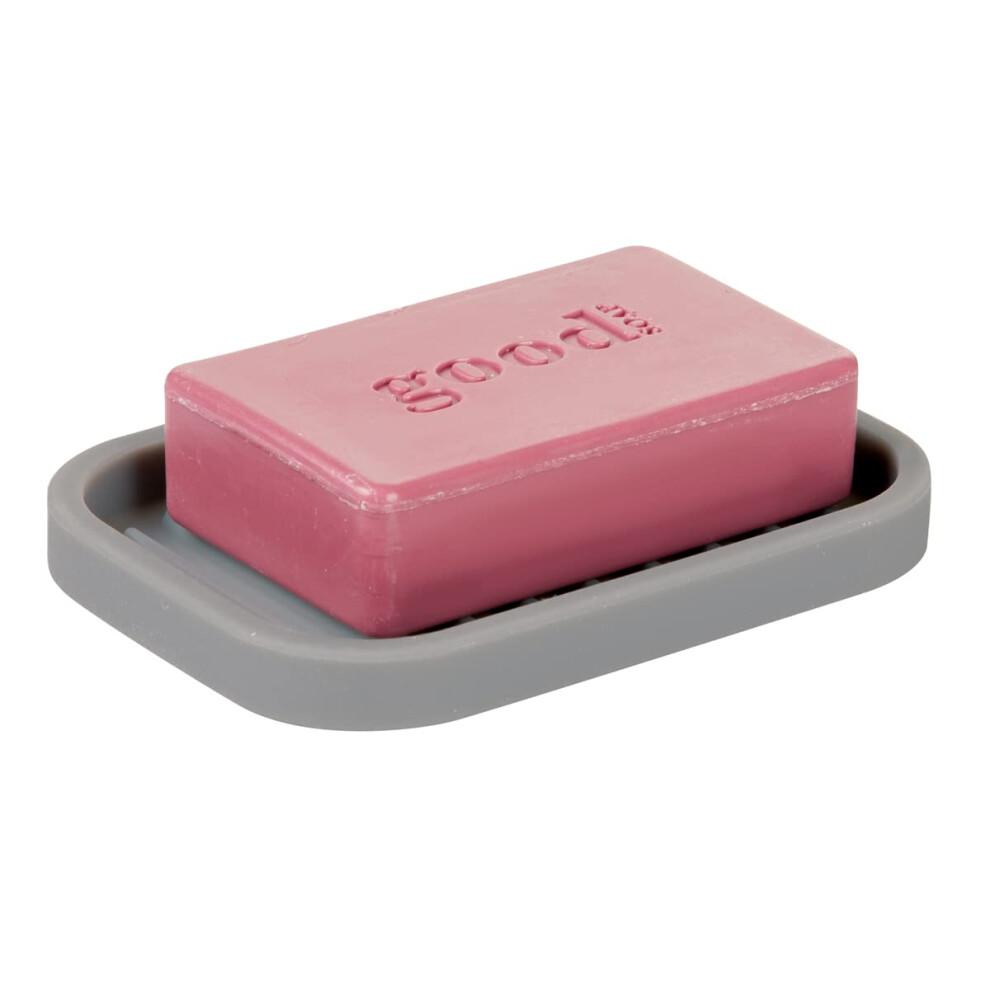 Interontwerp Idesign Silicone Soap Dish Soap Saver And Kitchen Sponge Holder The