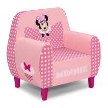 Delta Children - Fauteuil en Mousse Minnie Mouse pour Enfants, Rose