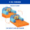 Delta Children Delta Children Cozee Buddy Flip-Out Barnstol, Blippi 3