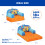 Delta Children Delta Children Cozee Buddy Flip-Out Barnstol, Blippi 5