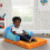 Delta Children Delta Children Cozee Buddy Flip-Out Barnstol, Blippi 2