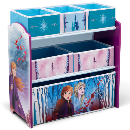 Delta Children Disney Frozen II 6 Bin Σχεδιασμού και Αποθήκευσης Οργανωτής από Delta Children
