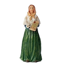 Roman Saint Dymphna Patrons and Protectors Religious Figurine 40601 St