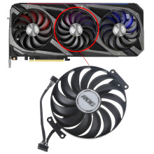 (middle fan) 95mm Graphics Card Cooler Fans Gpu Fan Compatible-for Asus Rog Strix Rtx 3060 3070 3080