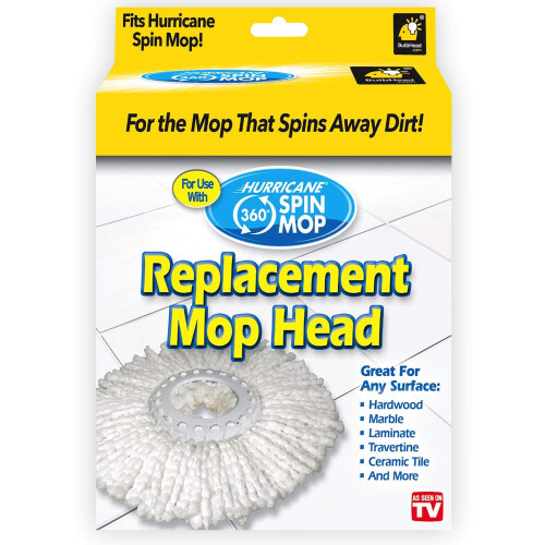 Telebrands Corp SPIN MOP ERSÄTTNINGSHUVUD (1-pack) 1
