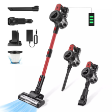 Cordless Stick Vacuum Cleaner 6000W 40Kpa Pet Hair Carpet Hard Floor