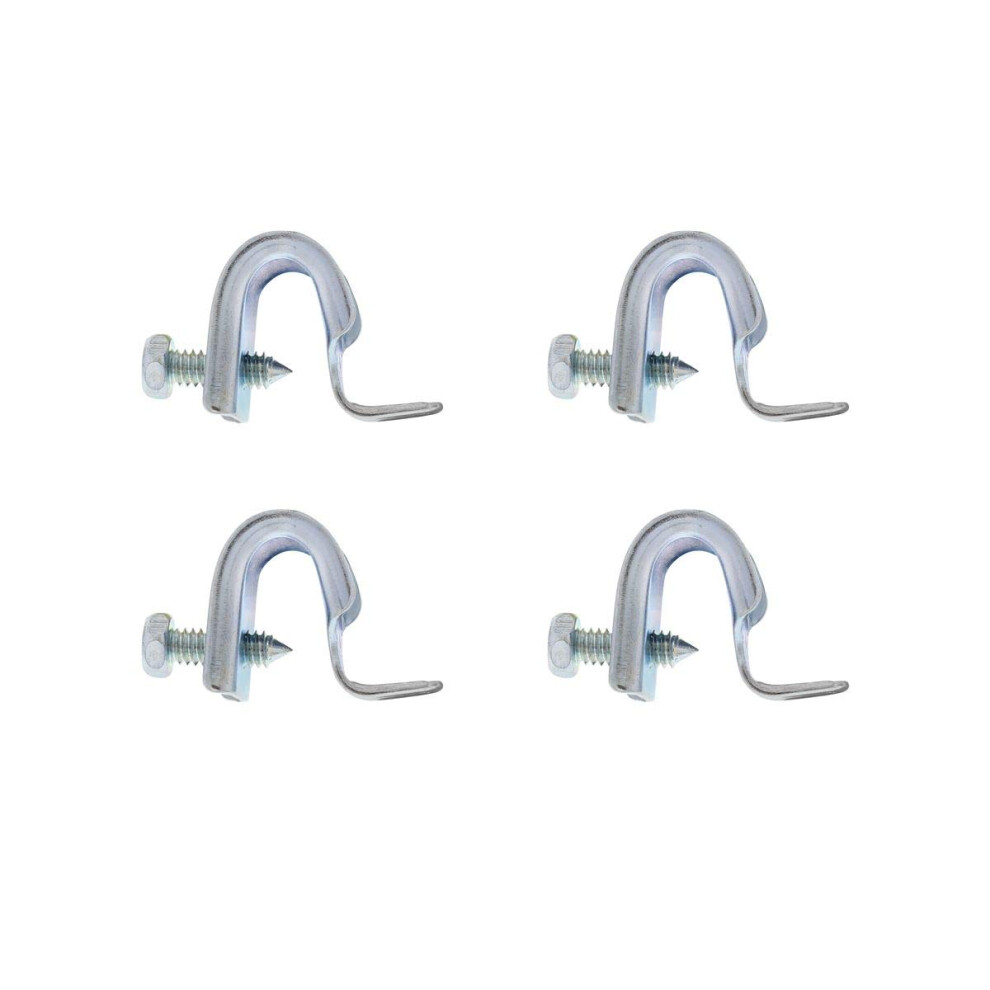 United Pacific C1027 Fender Skirt Mounting Clips For 1955-66 Chevy & Gmc Passenger Car Fits All Models Of Fender Skirts Oe Style - Set Of 4 072017350553