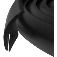 Herchr gummi remsa 1,7 m/ 5.6ft bilens frmre vindrutan fnster ttning strirp gjutning trim svart gummi ttning bil vindrutan fnster sl strip