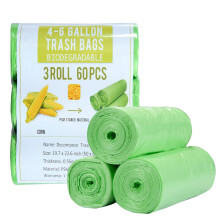 Small Trash Bags Biodegradable 4 Gallon Trash Bags Recycling EcoFrien