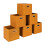 Household Essentials Square Storage Bin  Terracotta 1