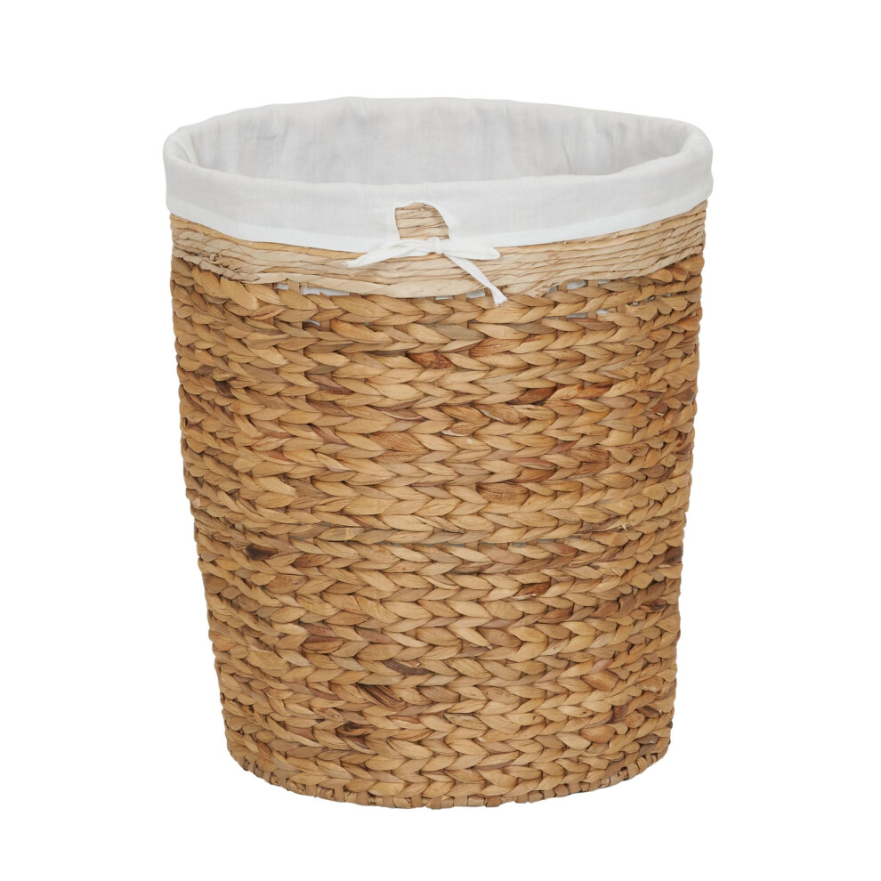 Household Essentials Basket Laundry Liner Wicker Hamper Brown