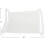 Household Essentials 135 polyester sneaker vask og t?r taske til vaskemaskiner - hvid 4