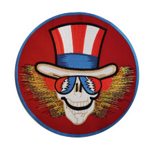 C&D Visionary Grateful Dead Uncle Sam Lareg Back Patch