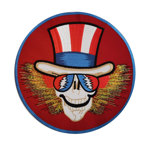 C&D Visionary Grateful Dead Uncle Sam Lareg Back Patch