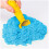 Kinetic Sand, Σετ Sandbox για Παιδιά με 1lb Μπλε και 3 Μούλντ, Αισθητηριακά Παιχνίδια για 3+ 5
