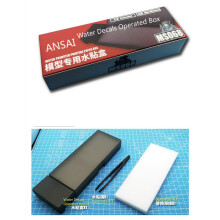 Vandoverf?ringsbilleder Klisterm?rke Boks med m?rkat Tweezers Model Craft Fly Hobby Tools