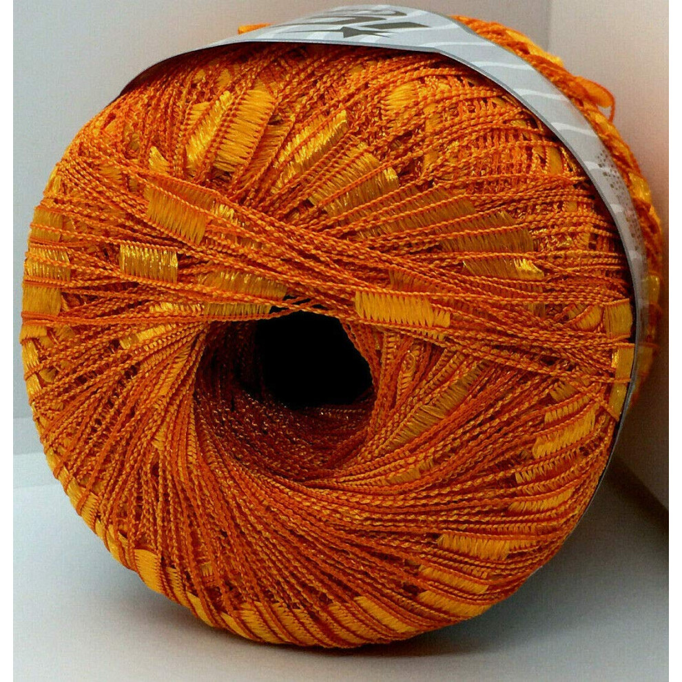 Fil à Tricoter Orange Ladder 50 Grammes 164 Yards-image