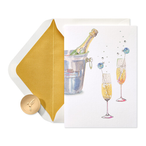 Papyrus Wedding Card (Shiny Happy Forever)