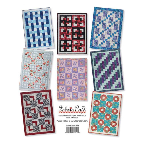 Fabric Cafe Quick as a Wink 3 Yard Quilts Pattern Book 1