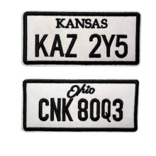 Dragu?-patch kaz 2y5 cnk 80q3 brocat fier pe patch-uri cadouri de nmatriculare auto