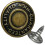 50Pcs Hammer on Denim Jean Jacket Buttons 17mm Brass Replacement Studs 6