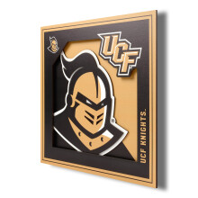 YouTheFan NCAA Central Florida Knights 3D Logo Series Wall Art - 12x12