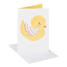 American Greetings New Baby Card (Lucky Little Ducky)