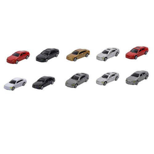 AMLESO 10 Τεμ HO Scale Μοντέλο Αυτοκινήτου 1:87 Αρχιτεκτονικό Μοντέλο Τρένου