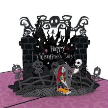 Lovepop Disneys Tim Burtons The Nightmare Before Christmas Simply Mean Pop-Up-kort