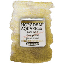 SCHMINCHE - Horadam Aquarell Super Granulation 14 931 044 Shire Yellow 1/2 Pans Mycket starka granuleringsfrger Finest Super granulerande akvare