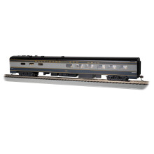 Bachmann Trains - 85 'de jantar de jantar liso com interior iluminado - B&O #1035 - HO Scale