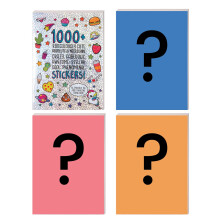 Fashion Angels - Set of 4 Stickers Books 1000+ Stickers for each Book Fantasy Food Photographs and Animals for 6 years 32672F