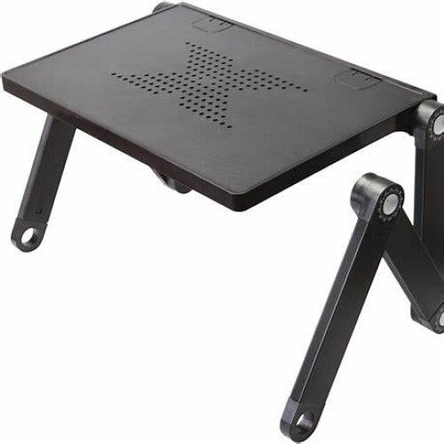 NJS Adjustable Laptop/Tablet Stand Wth USB fans and Mouse Holder 2