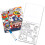 12 Mess Free Imagine Ink Coloring Book Set per bambini - Pacchetto all'ingrosso con 4
