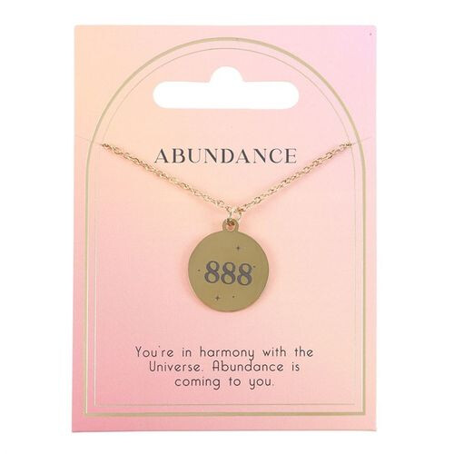 (Angel Number 888) ANGEL NUMBER ALIGNMENT NECKLACE 2
