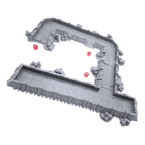 Planetary Outpost Trenches by Makers Anvil - Compatible with Dungeons 1