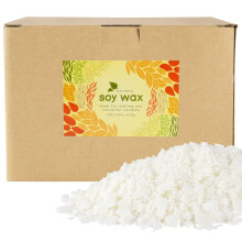 CLTNIKET 10 lb Soy Wax DIY Candle (Flakes & Soft) Natural Soy Wax Cand