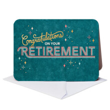 American Greetings Retirement Card (You'll Be Missed)