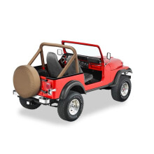 Bestop 8000704 Sport-Lenkerabdeckung, hellbraun, für CJ5, CJ7 und Wrangler (1980–2016)