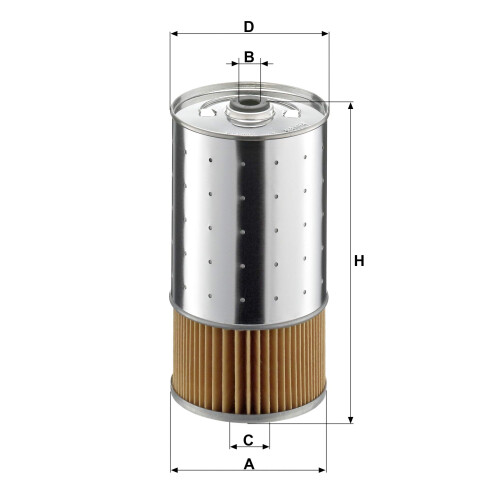 Filtro olio by-pass Mann Filter - PF1050/1N 1