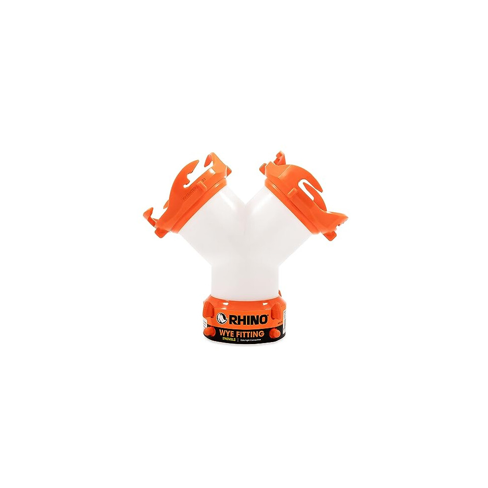 Camco Rhinoflex Camper/Rv Wye Sewer Hose Fitting | Features 360-Degree 014717398121
