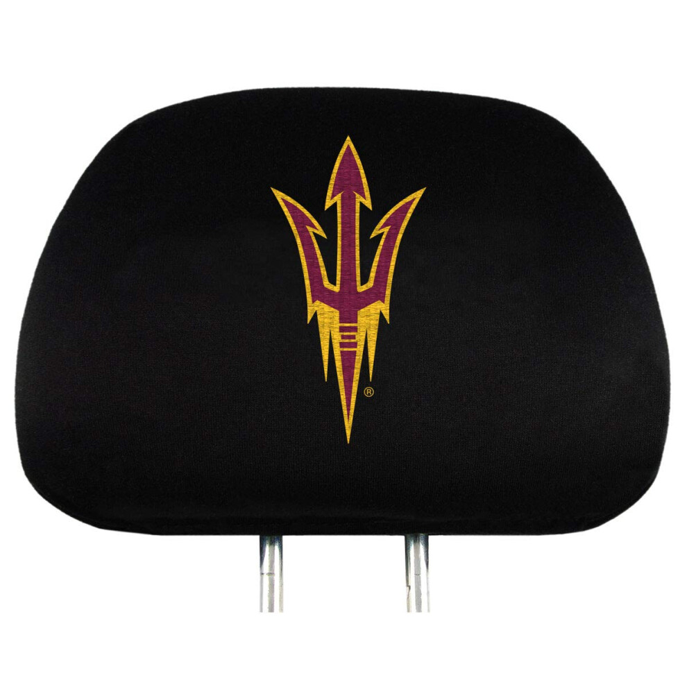 University Of Kansas Head Rest Cover Set 681620940275