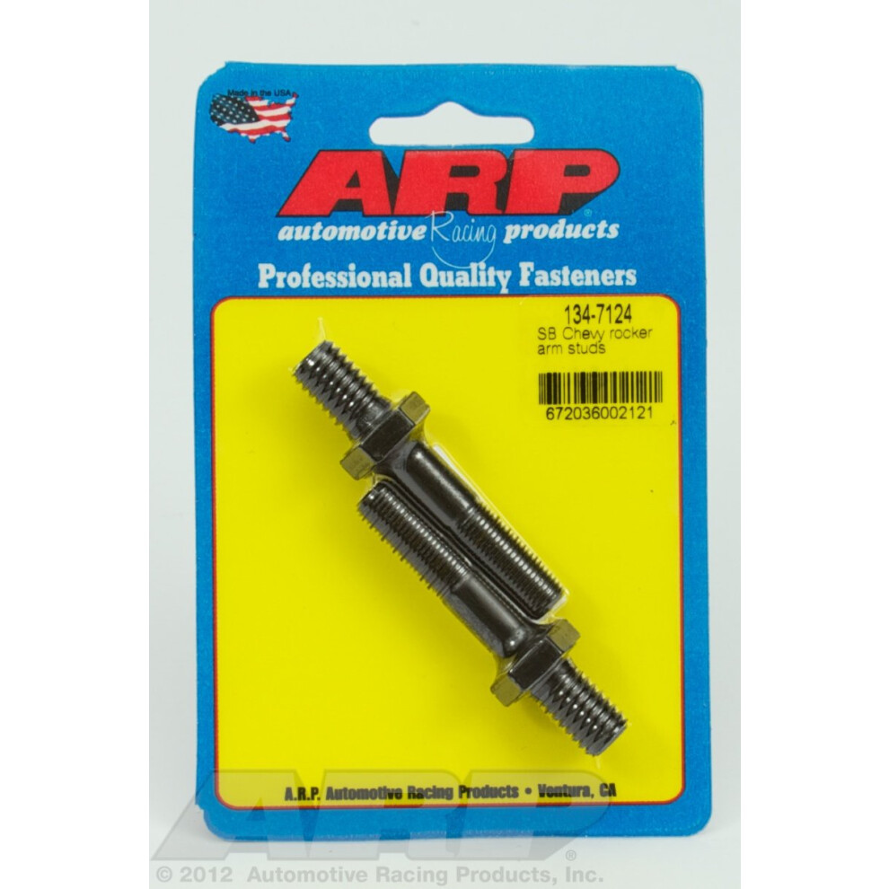 Arp 134-7124 High Performance Rocker Arm Stud Kit (2 Pc. Pack; W/ Roller Rockers) All Models All Models 672036002121