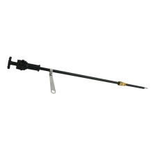 Moroso 25973 Pozinkovan mierka oleja s otocn m z mkom, cierna