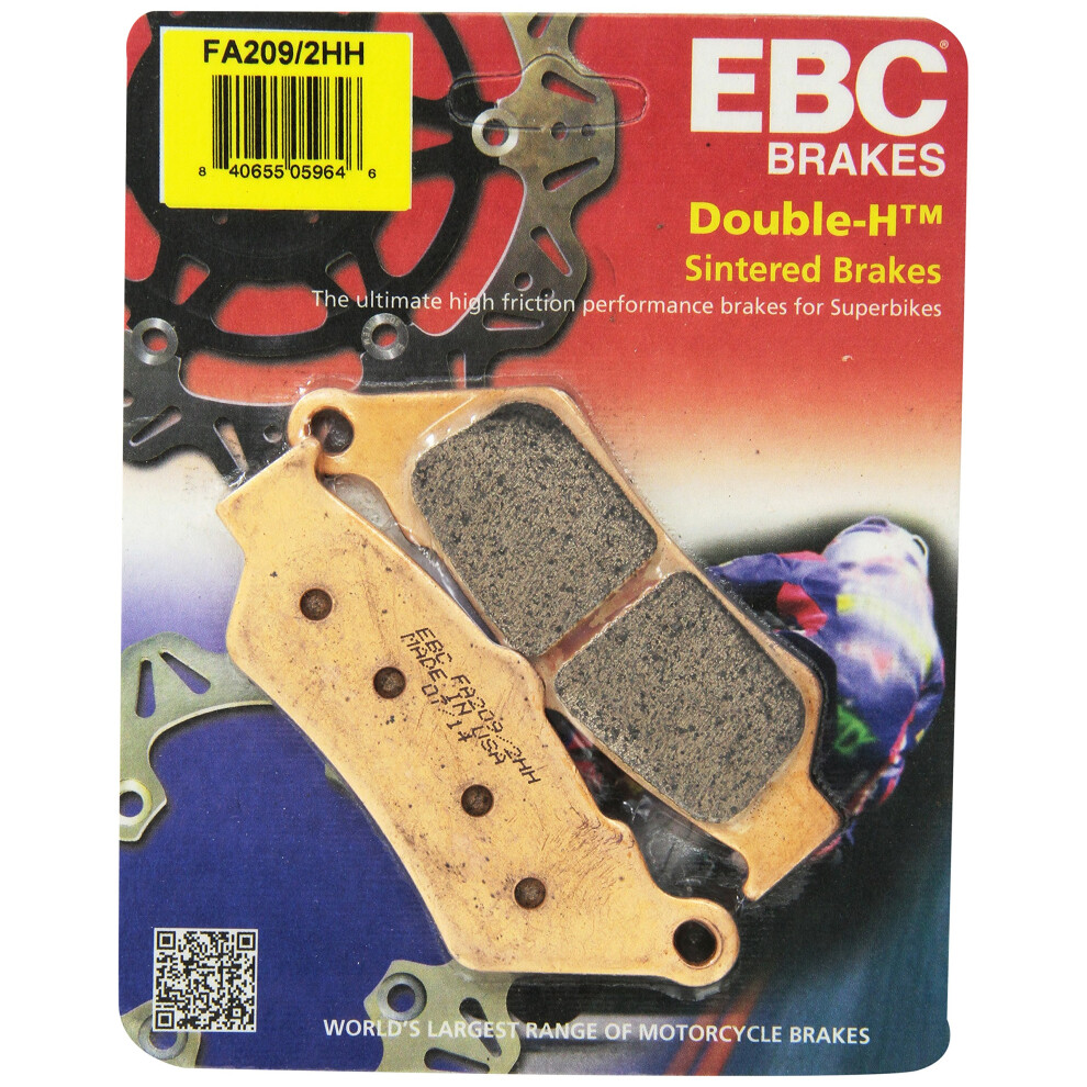 EBC Brakes FA209/2HH Disc Brake Pad Set