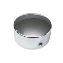 Visa kromtillbehr 63-117 Billet Front Axle Cap